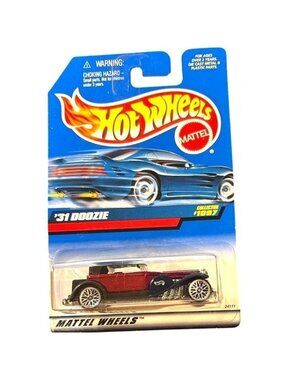 Die Cast Hot Wheels 31 Doozie Car Collector Editions #1097 1999 Red Black NISP